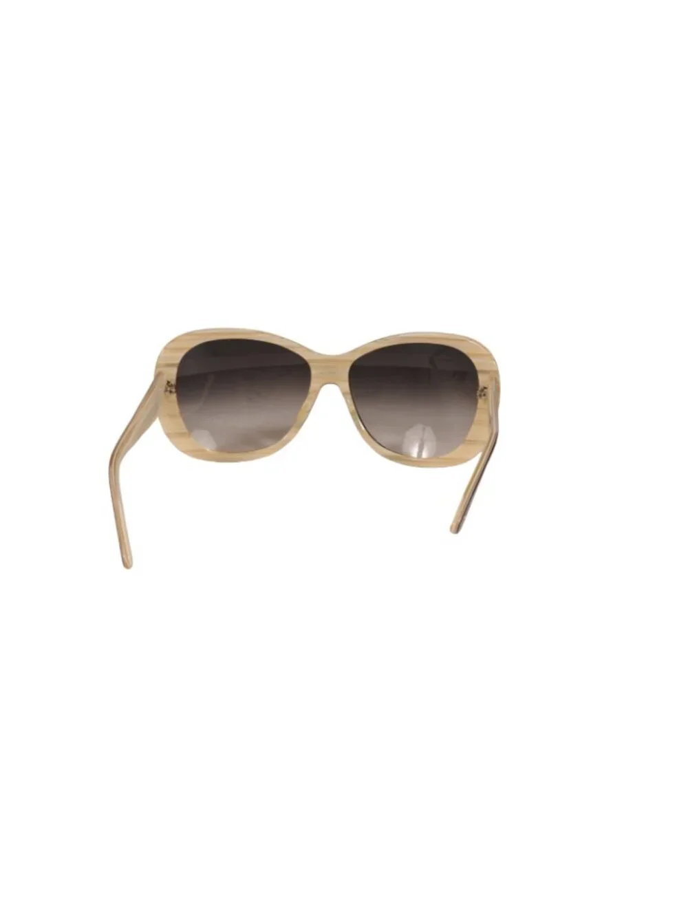 Judith Leiber Women JL1036B Sunglasses Black Beige Butterfly Glasses y2k Round